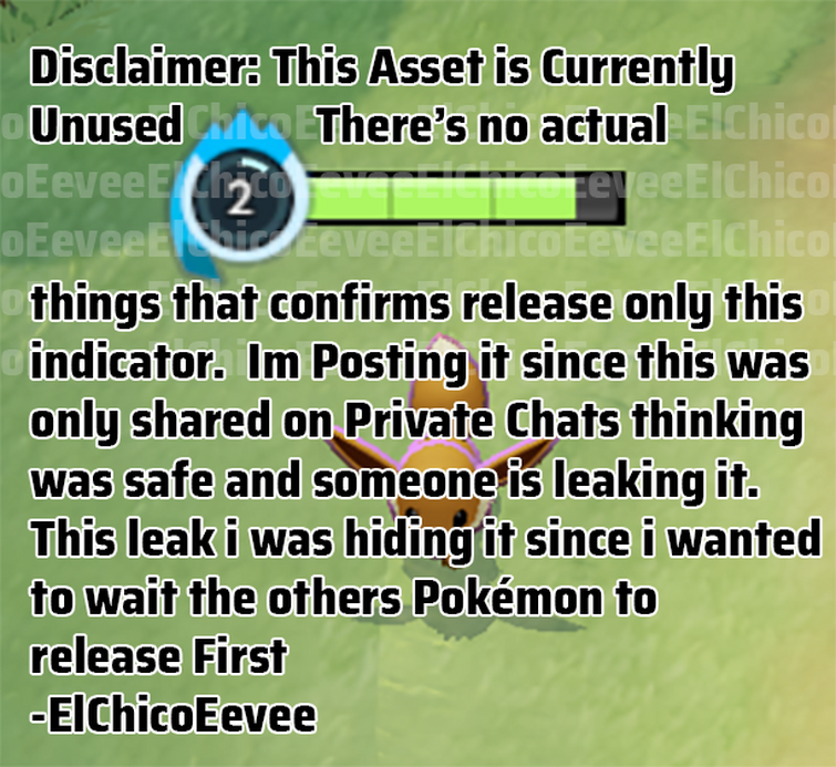 Some leaks from ElChicoEevee