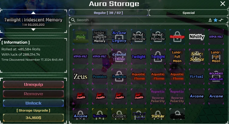 My sol's RNG inventory (as of now) (eon 1) | Fandom