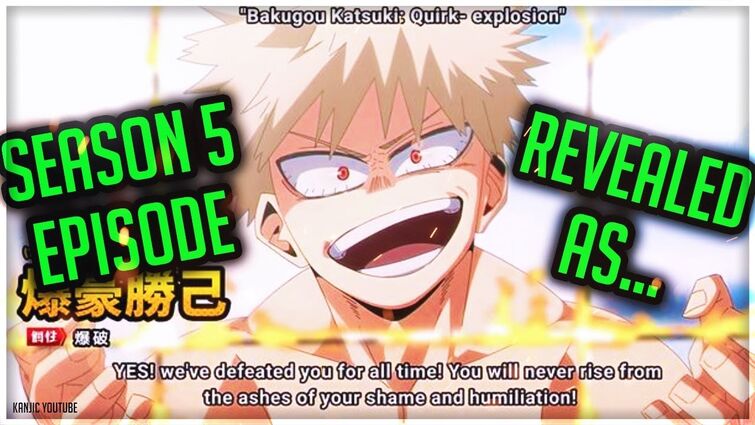 My hero academia season 1 episode 5 youtube hot sale