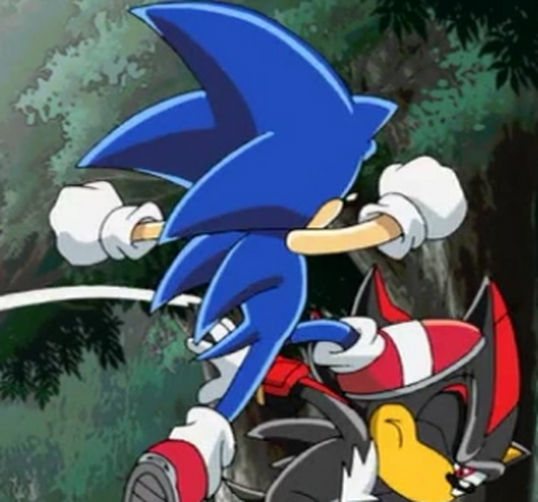 Sanglish on X: @SonicXCaps I love that pose Shadow makes in Sonic X, like  with the hand on his hip, or with crossed legs while seating, I wish he did  that in