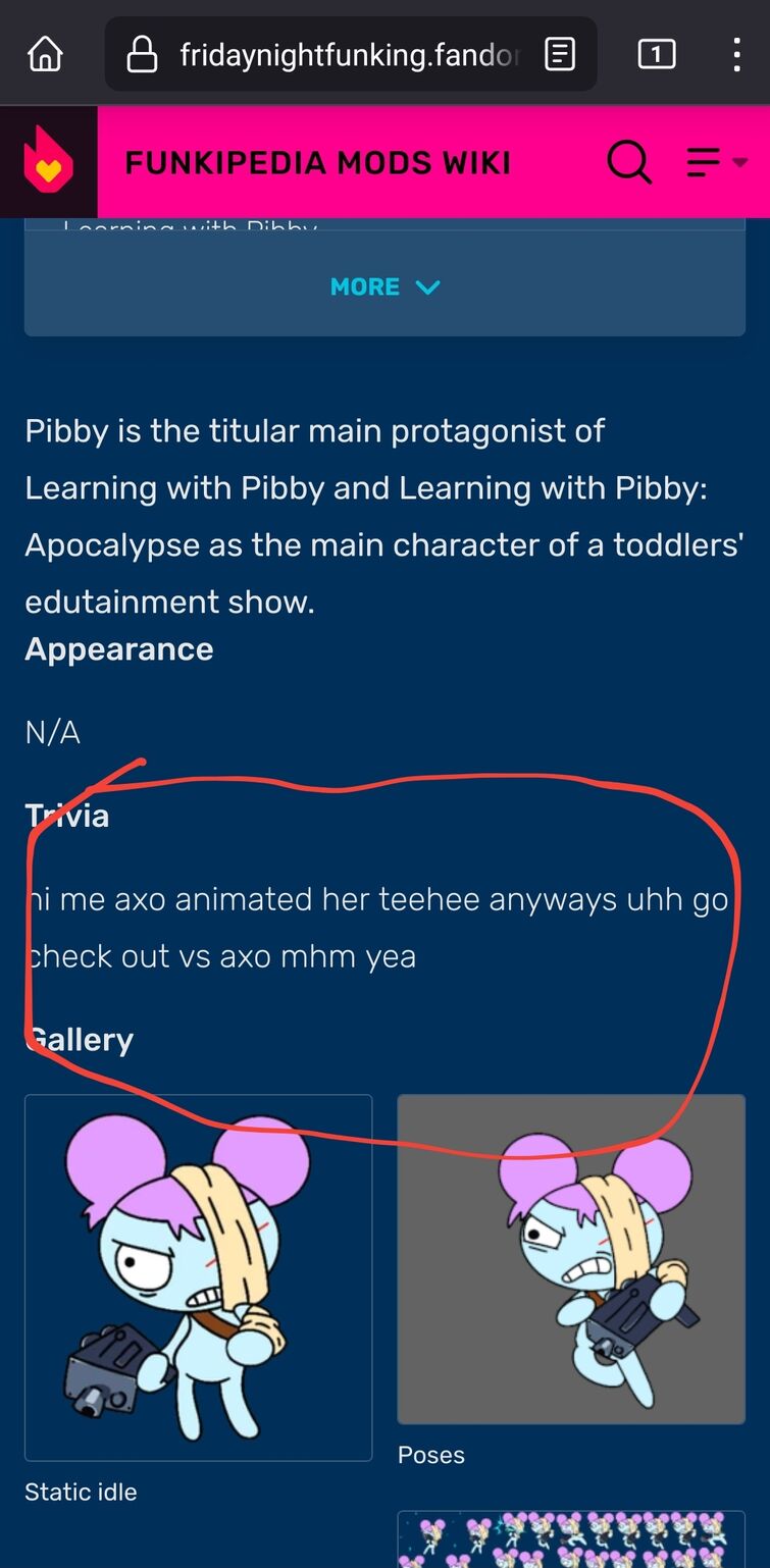 Pibby (disambiguation), Funkipedia Mods Wiki, Fandom