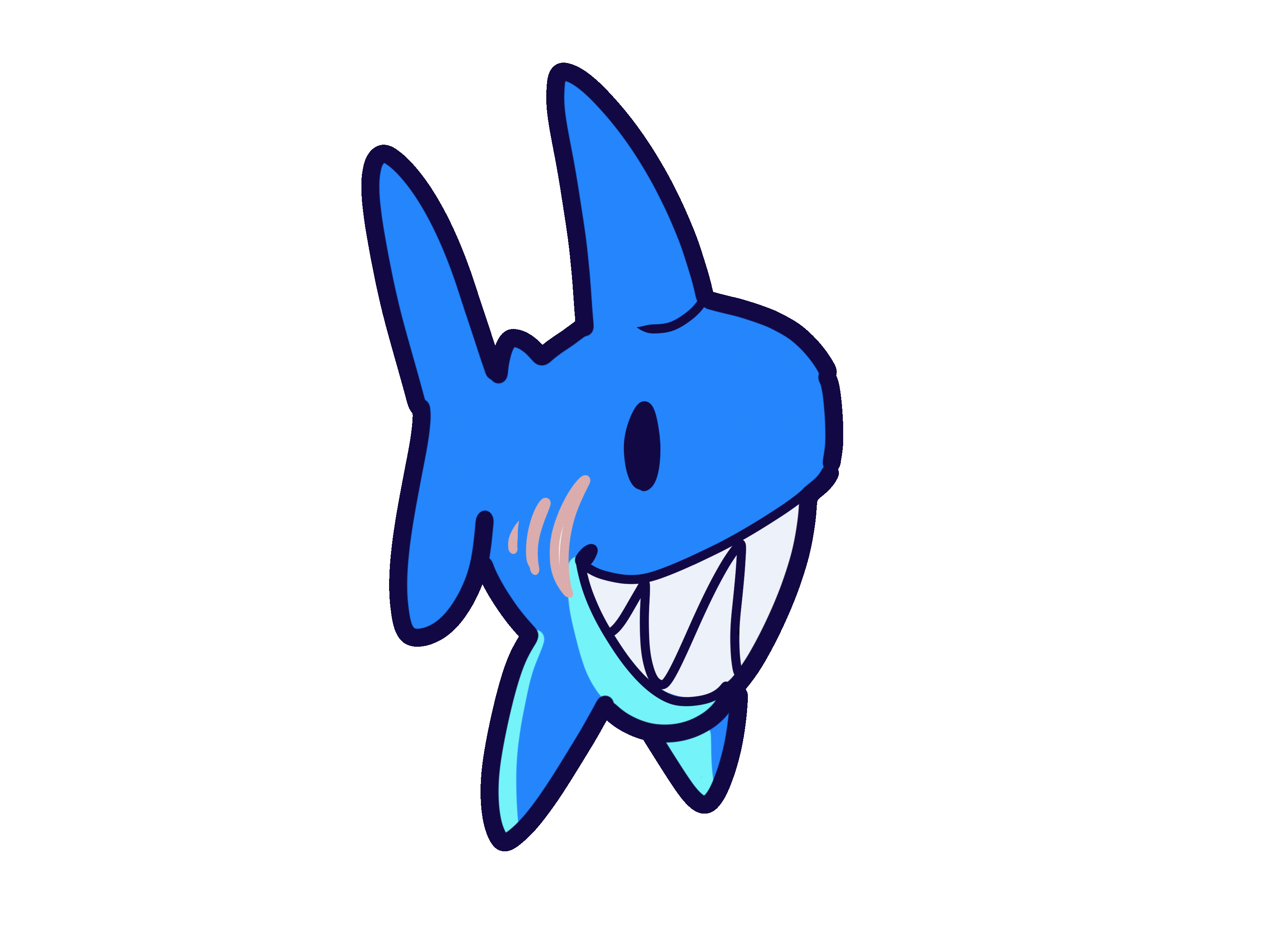 Shark tail squish but gif :) | Fandom