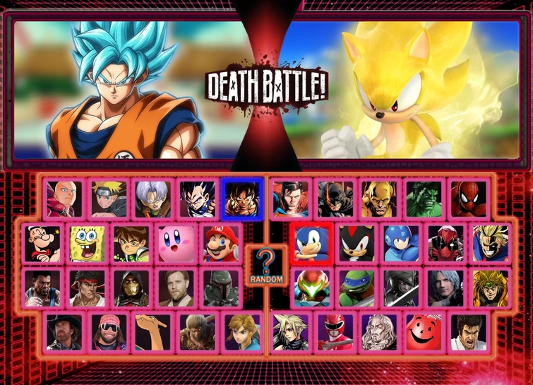 DEATH BATTLE! Fighting Game roster | Fandom