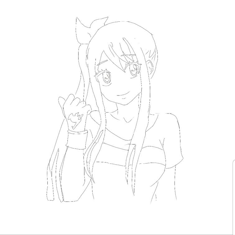 I drew Lucy Heartfilia [Fairy Tail] : r/anime