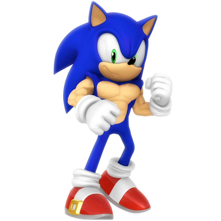 Nibroc.Rock on X: All new Classic Sonic Render, it's the first legit  render i've ever done of him, pretty way past cool, right?   / X