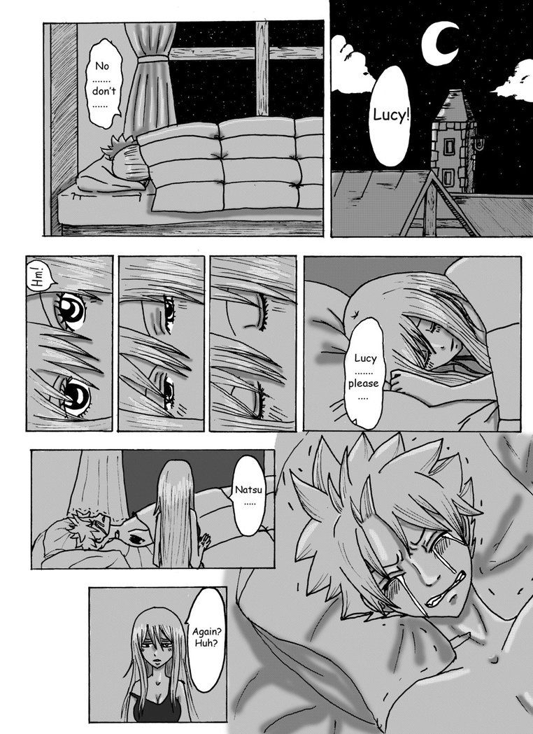 Thought I share these pages of a fan manga involving Natsu & Lucy, and this  is heartwarming | Fandom