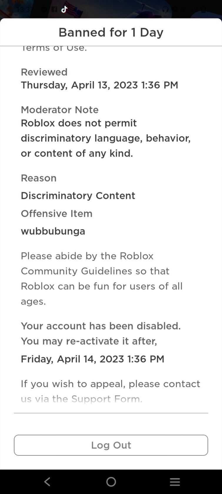 i hate roblox support