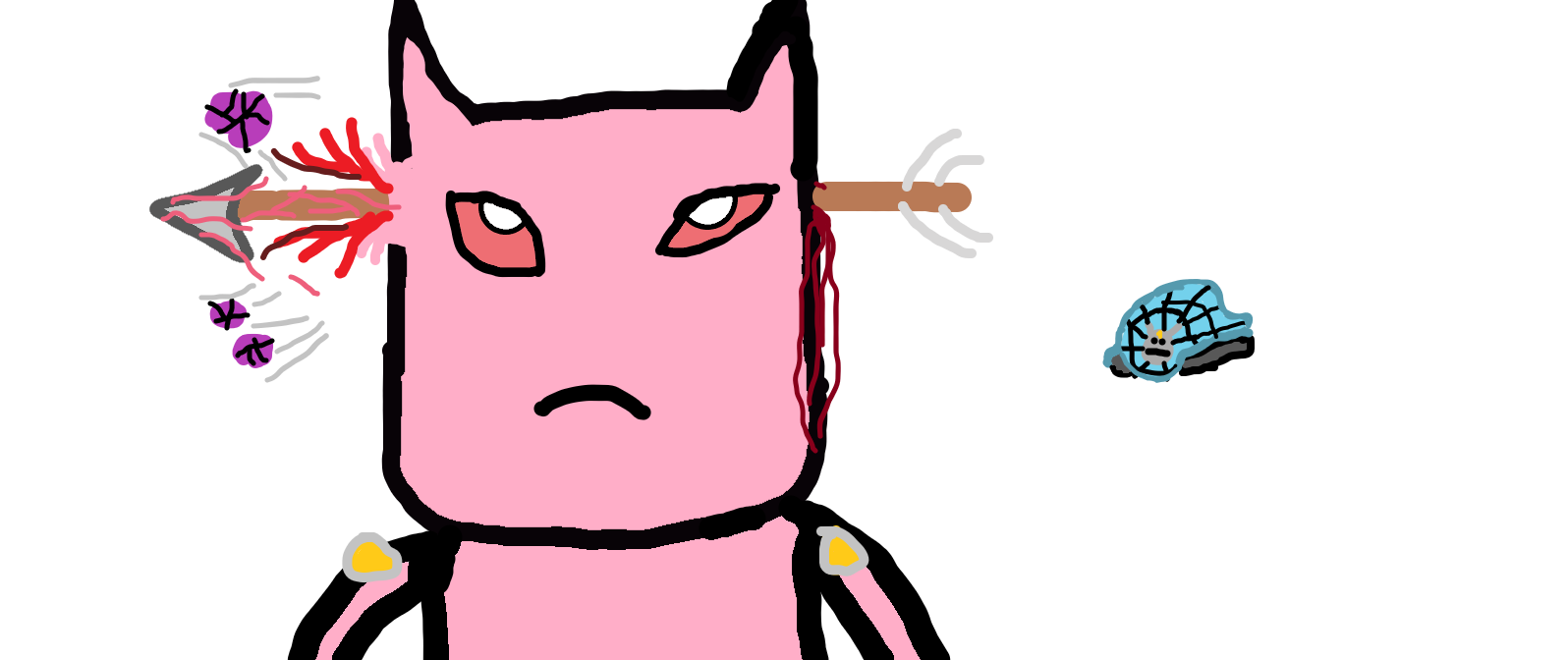 I Have Another Art Work Done Fandom - killer queen roblox face