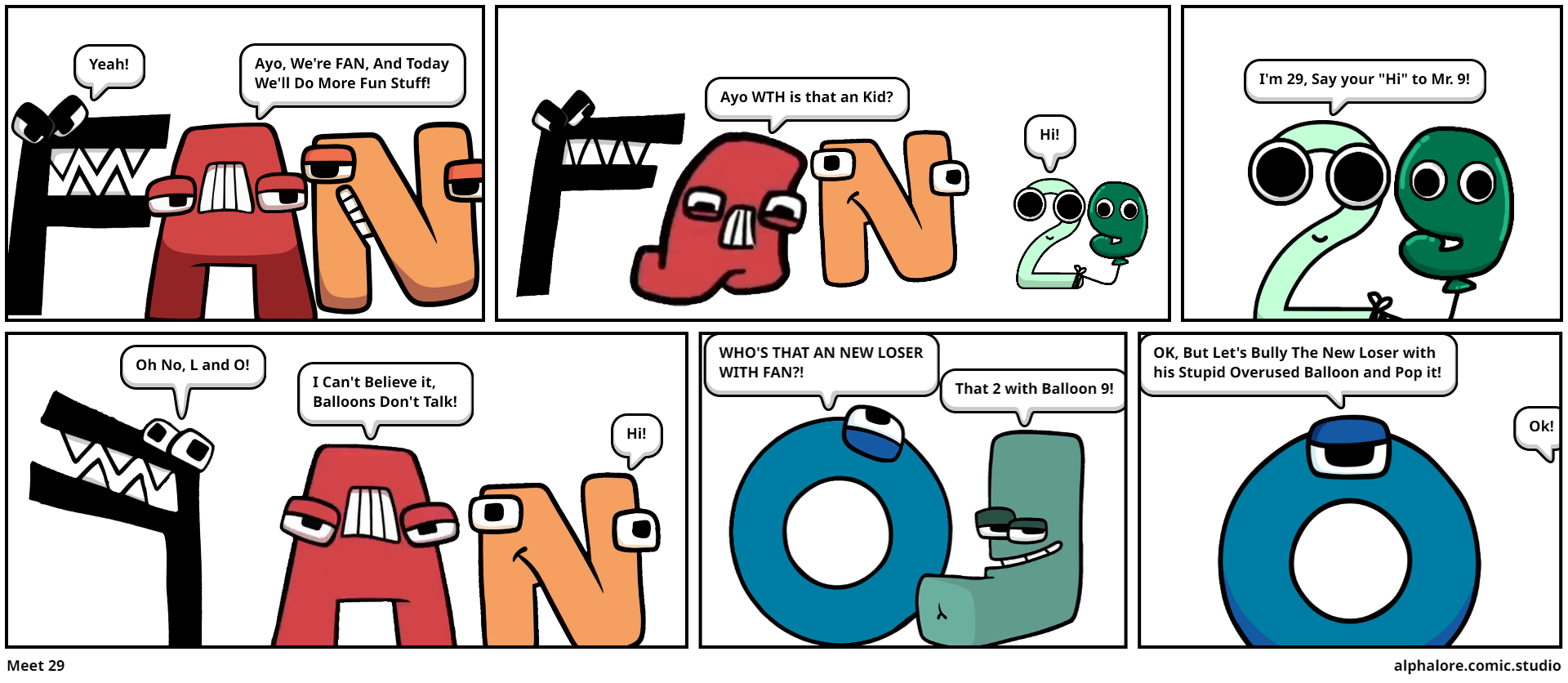 my new robwords alphabet lore in a nutshell - Comic Studio