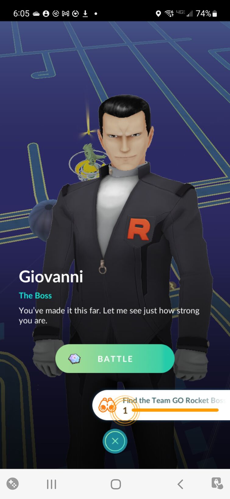 Pokémon GO: O Pokémon mais forte usado por Giovanni