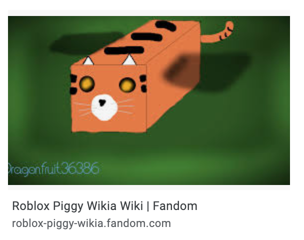 Oh This Is Bad Fandom - tigry roblox piggy wikia fandom