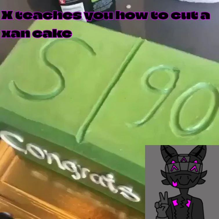 X teaches you how to cut a xan cake Fandom