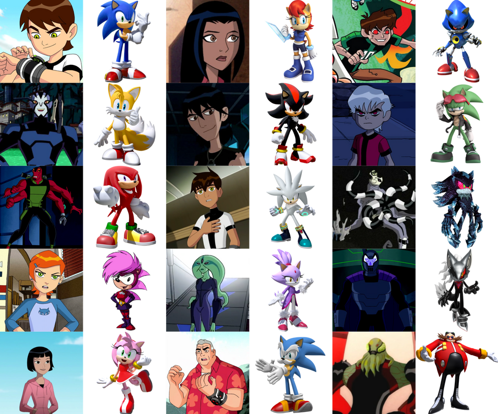 Ben 10 Characters as Sonic The Hedgehog Characters | Fandom