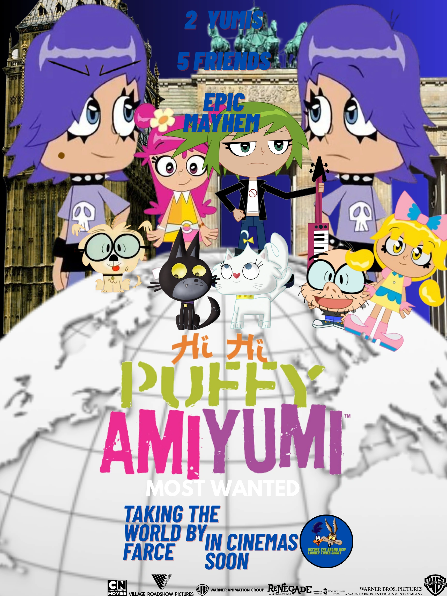 Hi Hi Puffy AmiYumi Most Wanted UK Poster. | Fandom