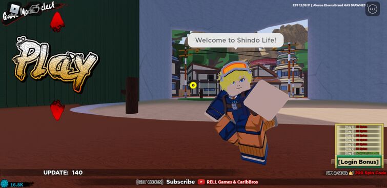 SECRET CODE] *NEW* SHINDO LIFE CODES 2022! Shindo Life RellGames