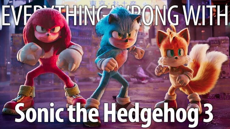Everything Wrong With Sonic the Hedgehog 3 In 17 Minutes Or Less