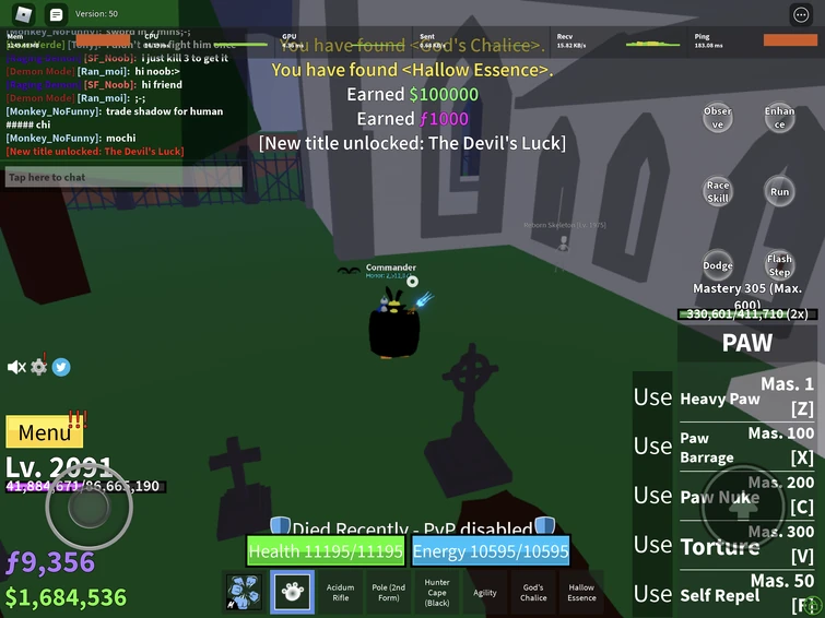 Gravestone which got higher chance to get stuff Fandom