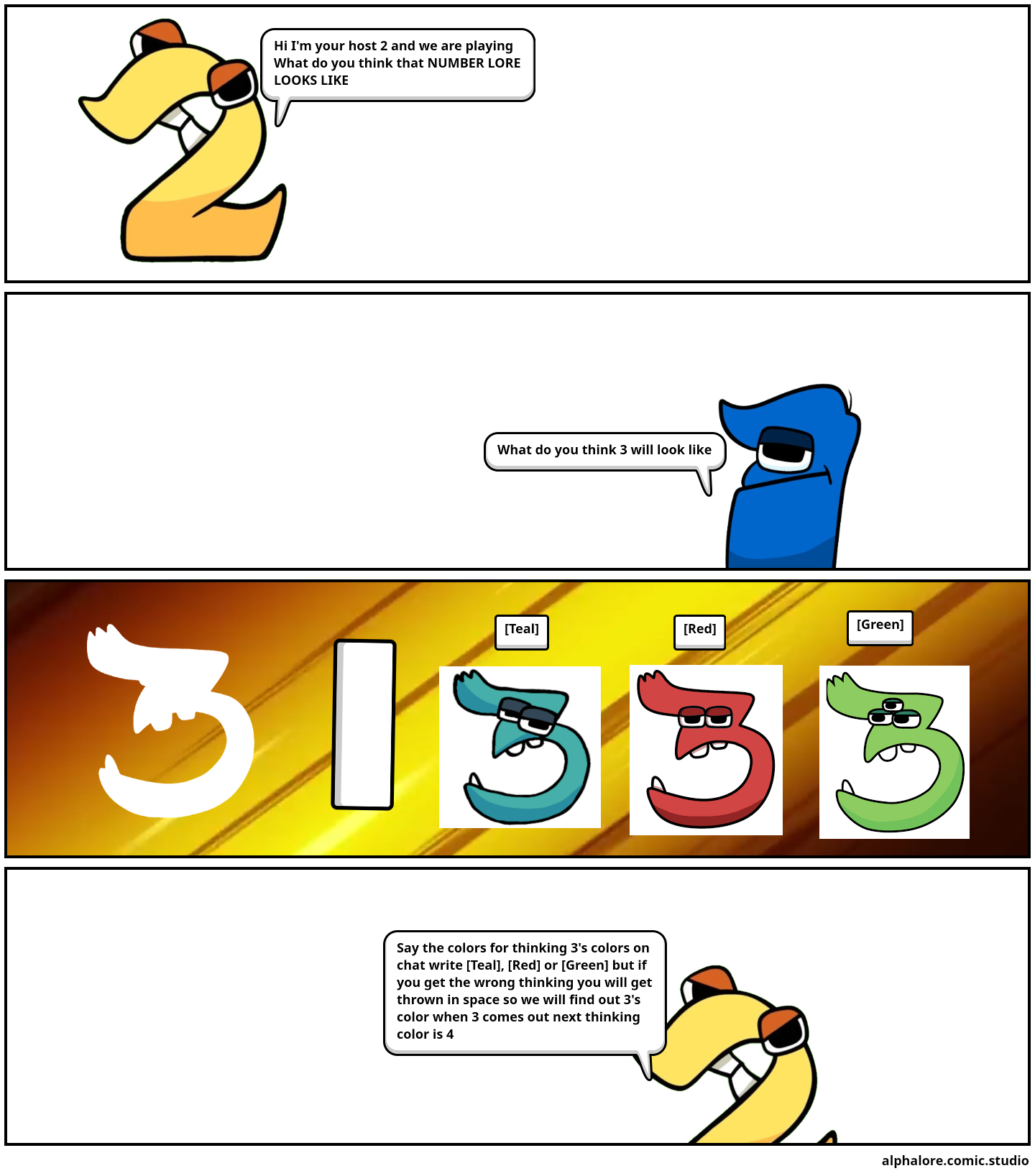 Number Lore But its Interactive (4) - Comic Studio