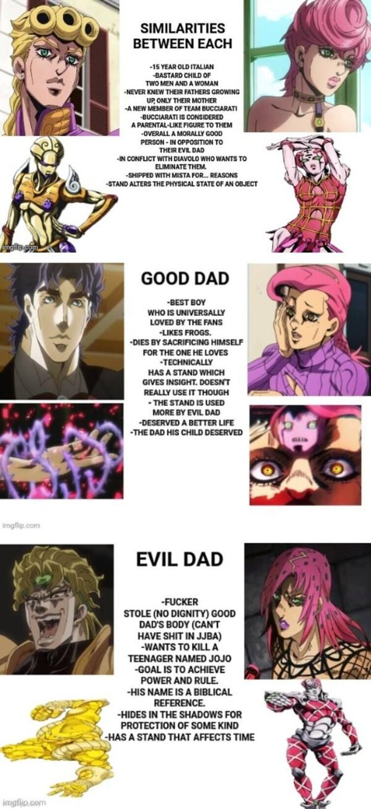 What would you want your Stand to be? Pick one and explain why - Imgflip