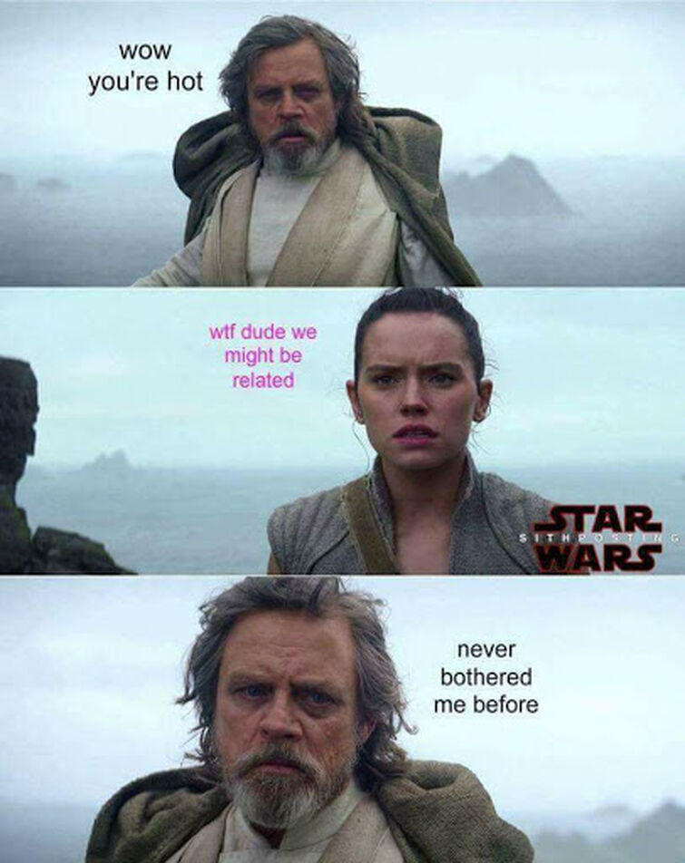 Would you rather have an R-rated daughter or an M-rated son? :  r/StarWarsCirclejerk