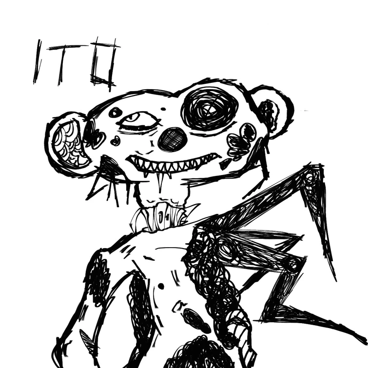 【一点物イラストアート】Killer Bear2【F0号】現代アート 一点物イラストアート】Killer Bear2【F0号】現代アート 【公式通販】