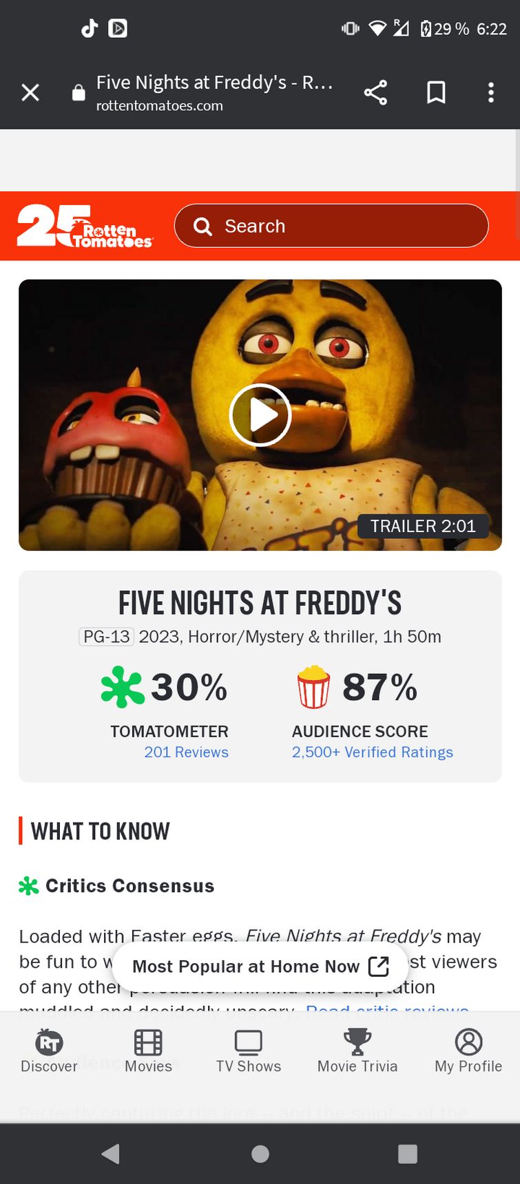 Why Do Critics Hate The FNAF Movie? 