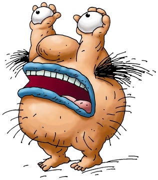 Fake cartoon characters top