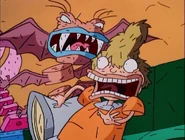 Harryette04.jpg (240 KB) Scaring a girl with her separated body segments and bat wings.