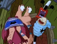 The baby is so cute! Why should the trio be scared of him?