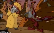 Ickis gives Judy a rotted fish
