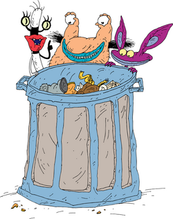 ahh Real Monsters Ickis And Fungus