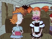 Oblina meeting Freida on the bus.