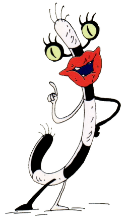 ahh real monsters oblina drawing
