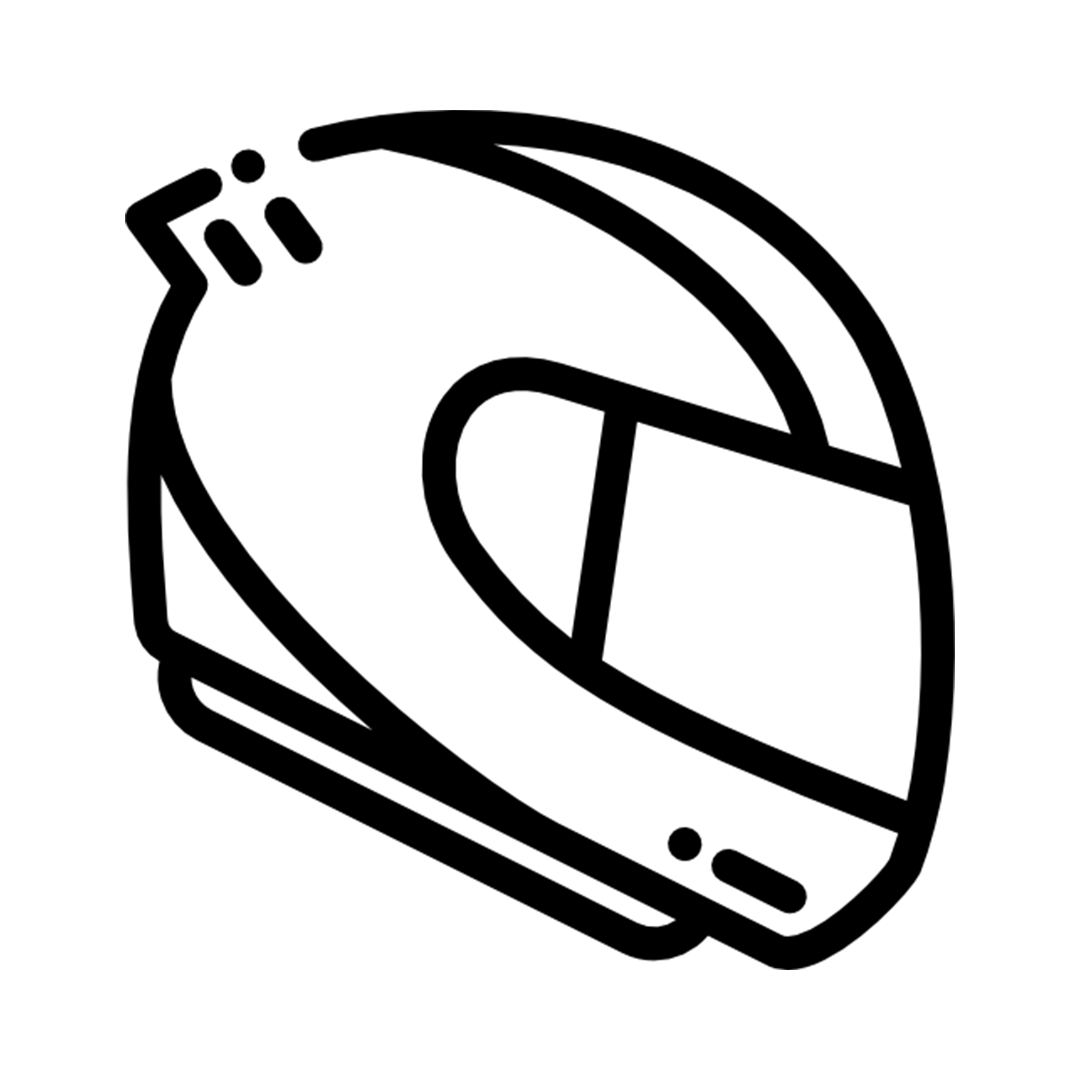 Мотошлем иконка