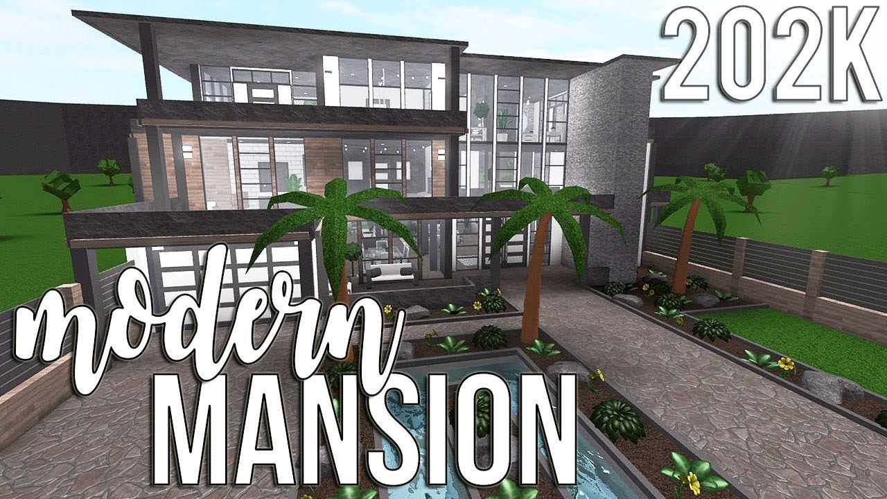 Bloxburg Modern Mansion 30k