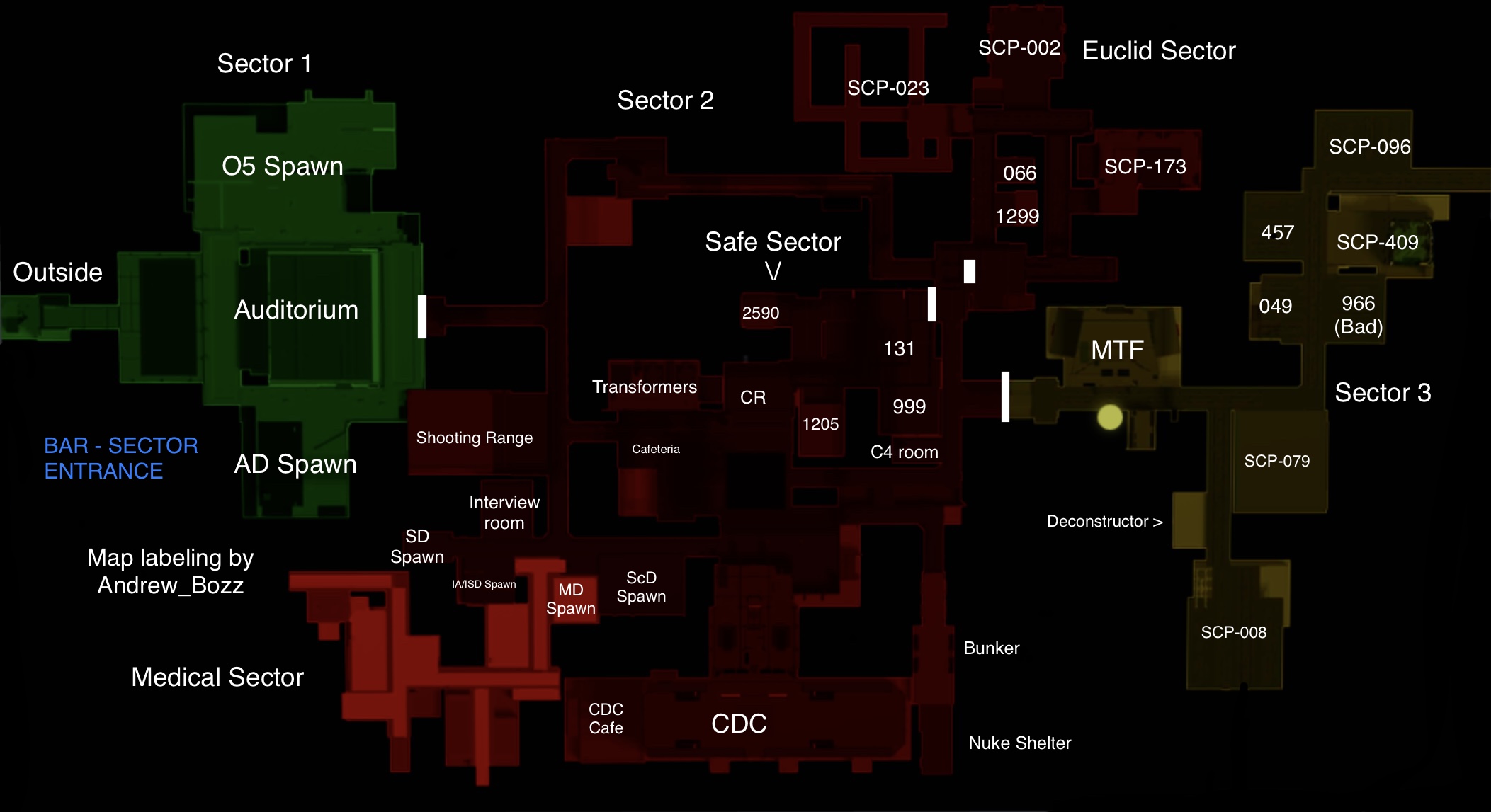 I labeled the New Site map D Fandom