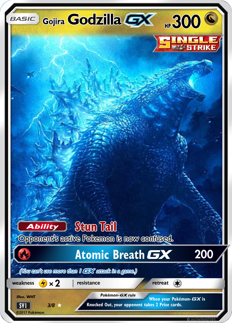 godzilla pokemon cards