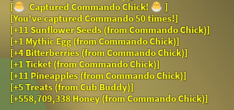 I got the mythic egg just from killing mondo chick : r/BeeSwarmSimulator