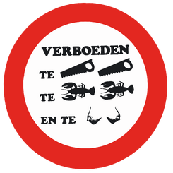 Verboeden te....