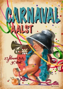 Affiche Aalst Carnaval 2020