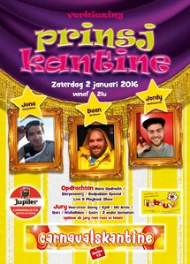 Affiche Prins Kantine 2016