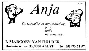 Kledingshop Anja - Johnny Marcoen