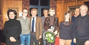 Ilse Uyttersprot kreeg in 2013 de prijs van Bjein Treis (©Het Laatste Nieuws - 31/01/2013)