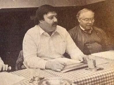 Het AKV-bestuur 1986 (De Voorpost - Karnaval 1986)