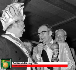 Prinsenverkiezing 1976 Johny Cooman en Robert Van den Berghe