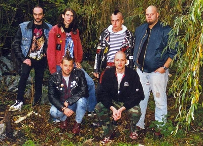 Gary (helemaal rechts) met Pandaz (©Egon Goethals)