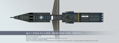 Bayern class destroyer by rvbomally-d5jcyym