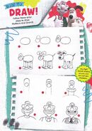 How ro draw! follow these easy steps to draw wallace and gromit.