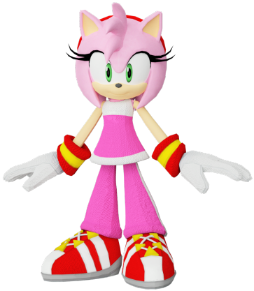 Amy Rose in Sonic Colors: Rise of the Wisps by KatRoseTheArtist on