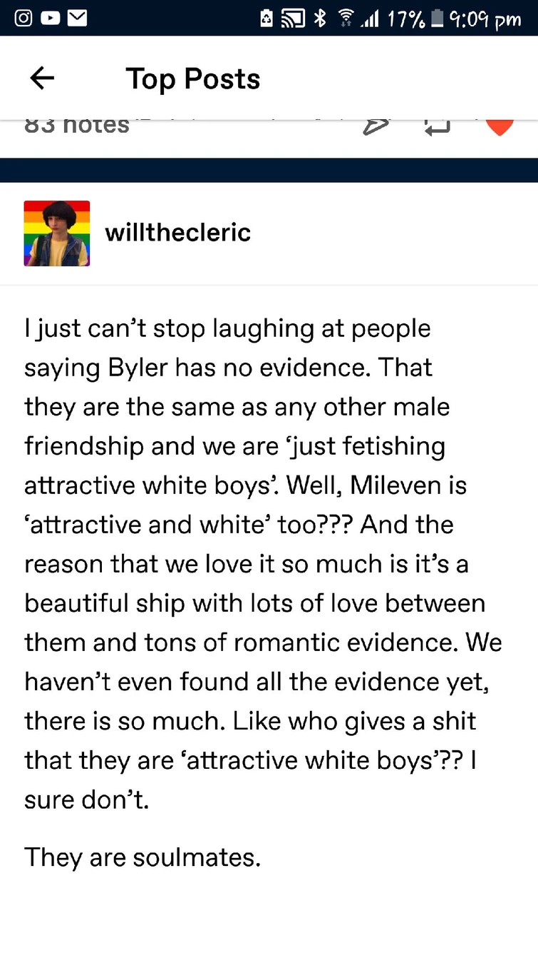 ♡Byler or Mileven♡